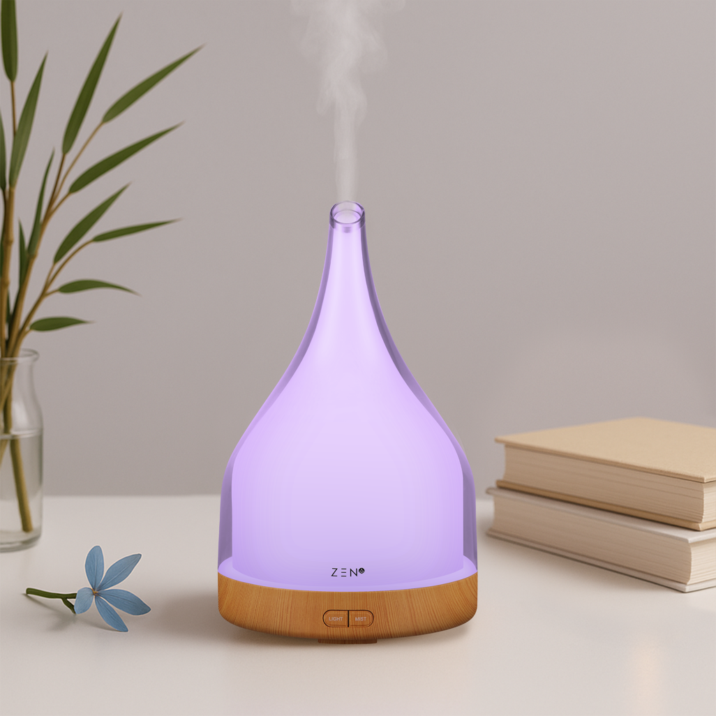 Zen Solace Diffuser - Light Wood