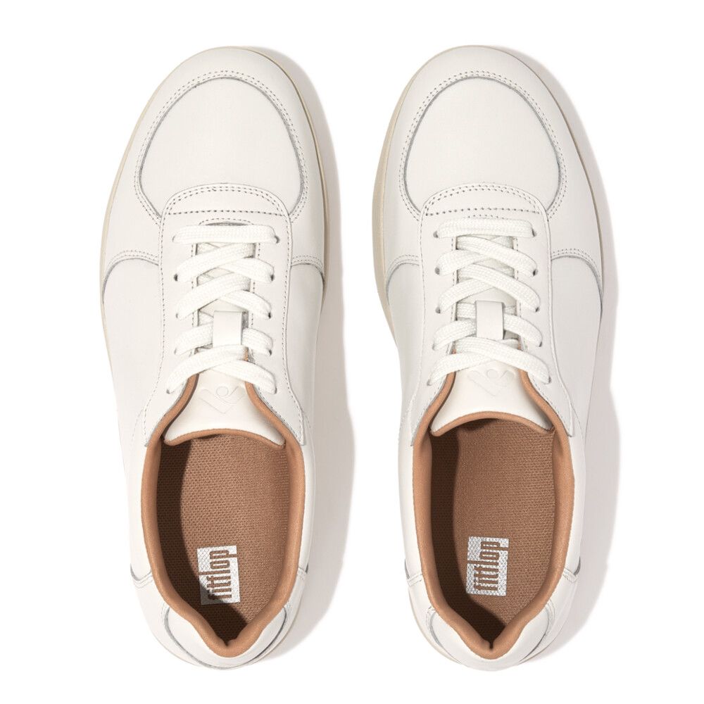 FitFlop Rally Mesh Panel Trainers Urban White