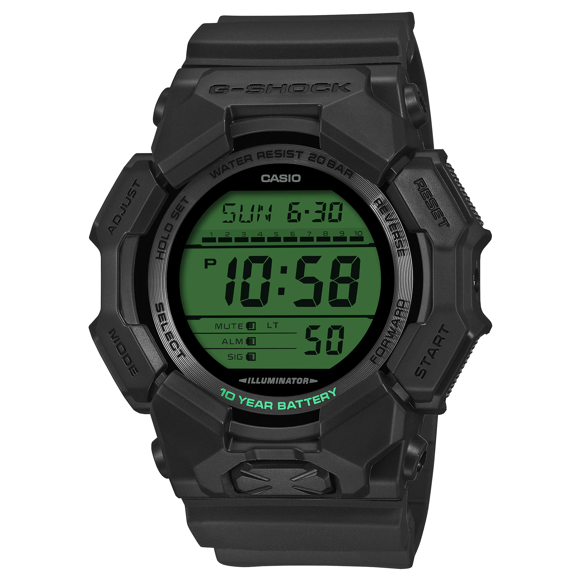 Casio Digital Quartz Watch - GD-010BEG-1DR