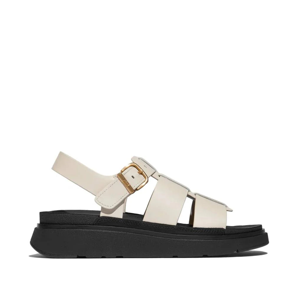 FitFlop GEN-FF Leather Fisherman Sandals Paris Beige