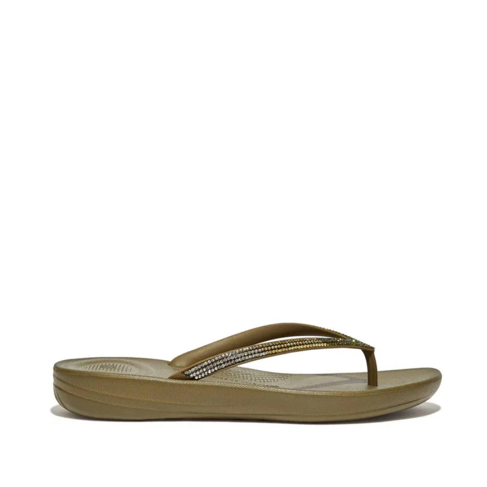 FitFlop iQushion Ombre Sparkle Fit-Flops Mossy