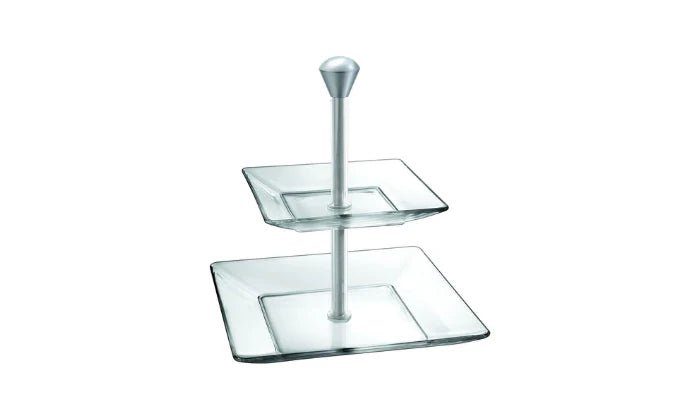Borgonovo Modi' 2 - Tiered Tray With Metal Stand - Shopping4Africa