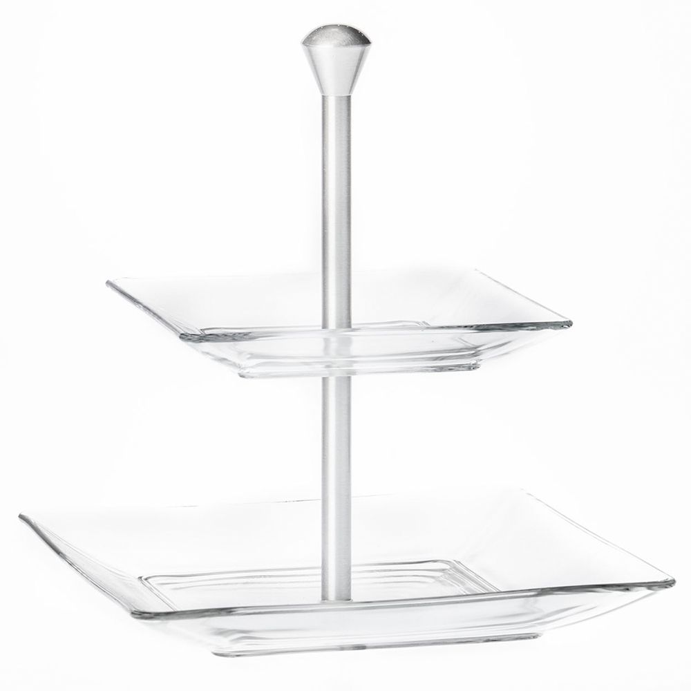 Borgonovo Modi' 2 - Tiered Tray With Metal Stand - Shopping4Africa