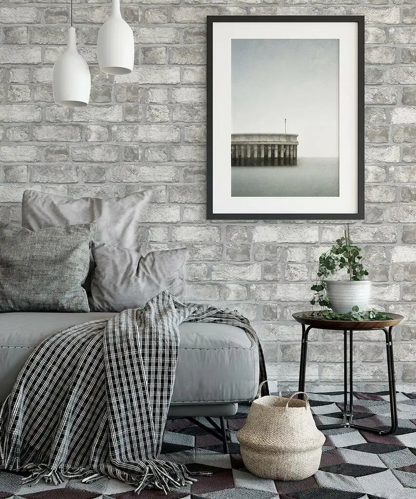 Brick Grey Wallpaper - Shopping4Africa