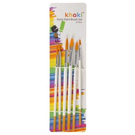 Brushes - Junior Kid's Paint Art Set Assorted (6pc) - Shopping4Africa