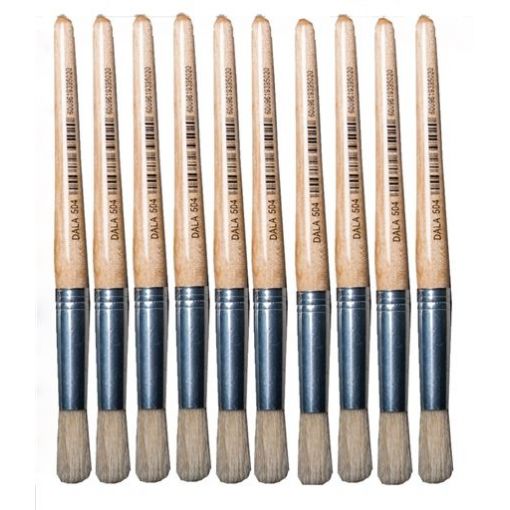 Brushes Round (Hog Hair) 14 S/H - 10pc - Shopping4Africa