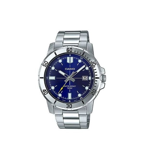 Casio Analog Silver 50M Date Watch - Shopping4Africa