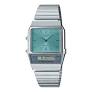 CASIO AQ - 800EC - 2ADF RETRO DIGI SS RESIN BLU D - Shopping4Africa