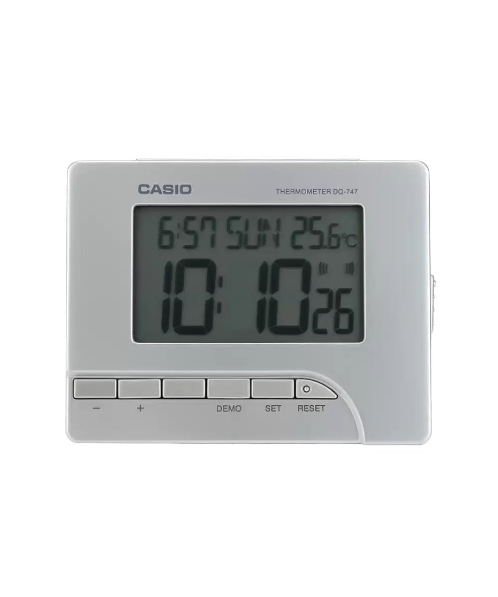 Casio Digital Alarm Clock Thermometer DQ - 747 - 8DF - Shopping4Africa