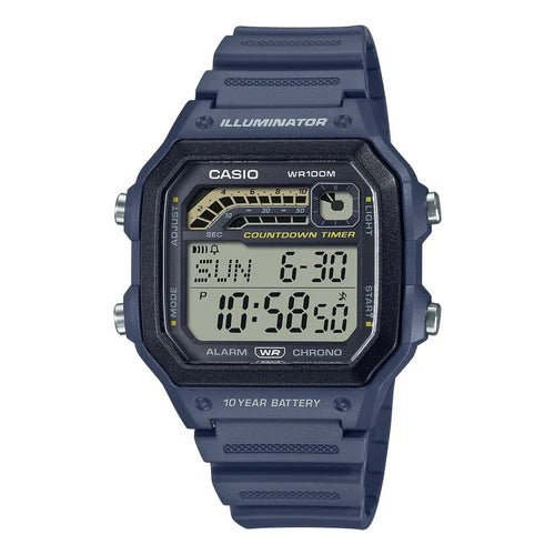 Casio Digital Resin 3 Stopwatch WS - 1600H - 2AVDF - Shopping4Africa