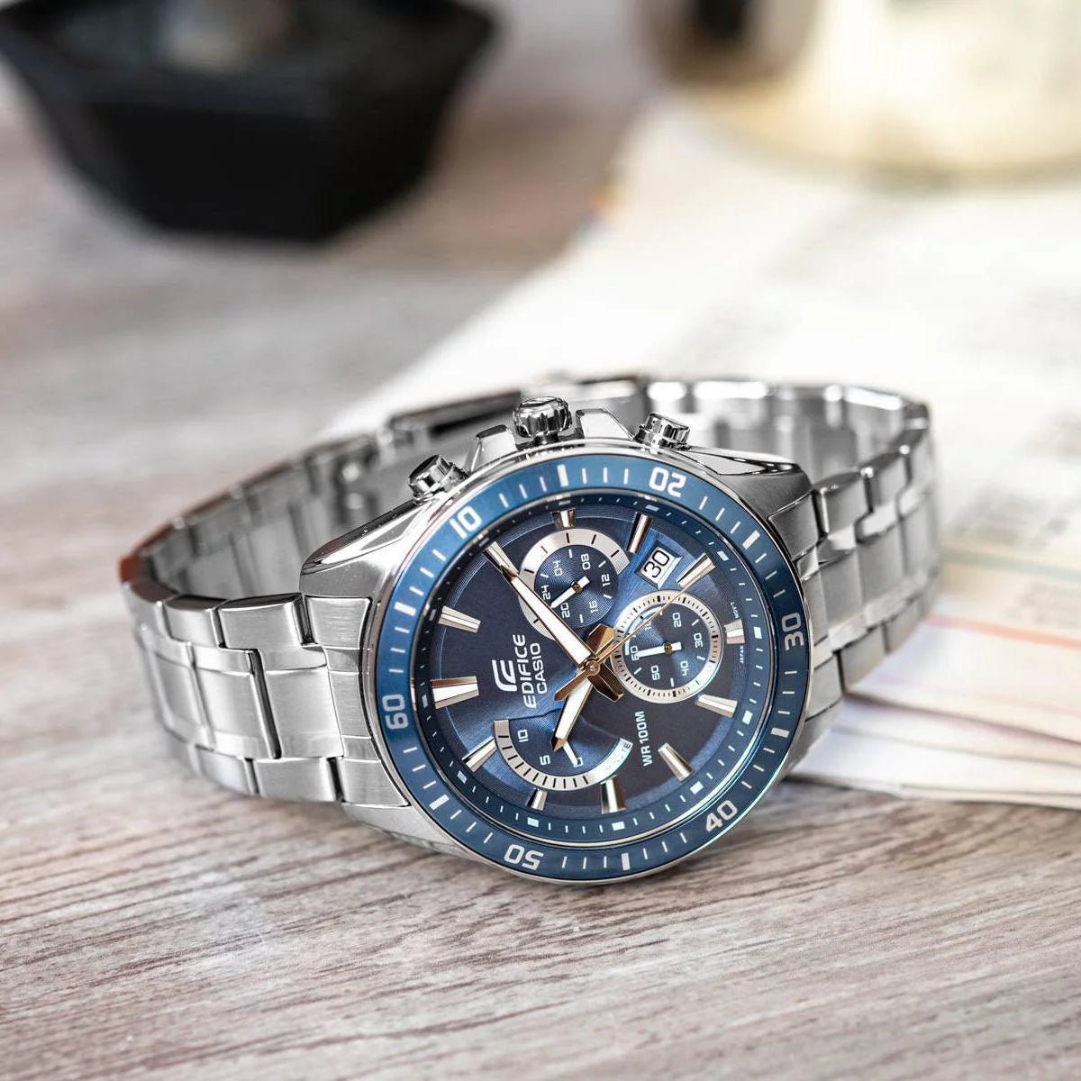 Casio Edifice Watch Blue EFR-552D-2AVUDF - Shopping4Africa