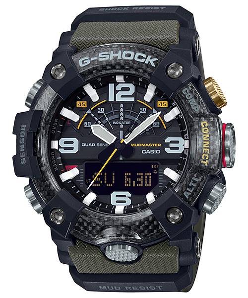 Casio G - Shock Mudmaster Black Watch GG - B100 - 1A3DR - Shopping4Africa