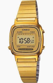 CASIO LA670WGA - 9DF RETRO GOLD SMALL CASE DIG - Shopping4Africa