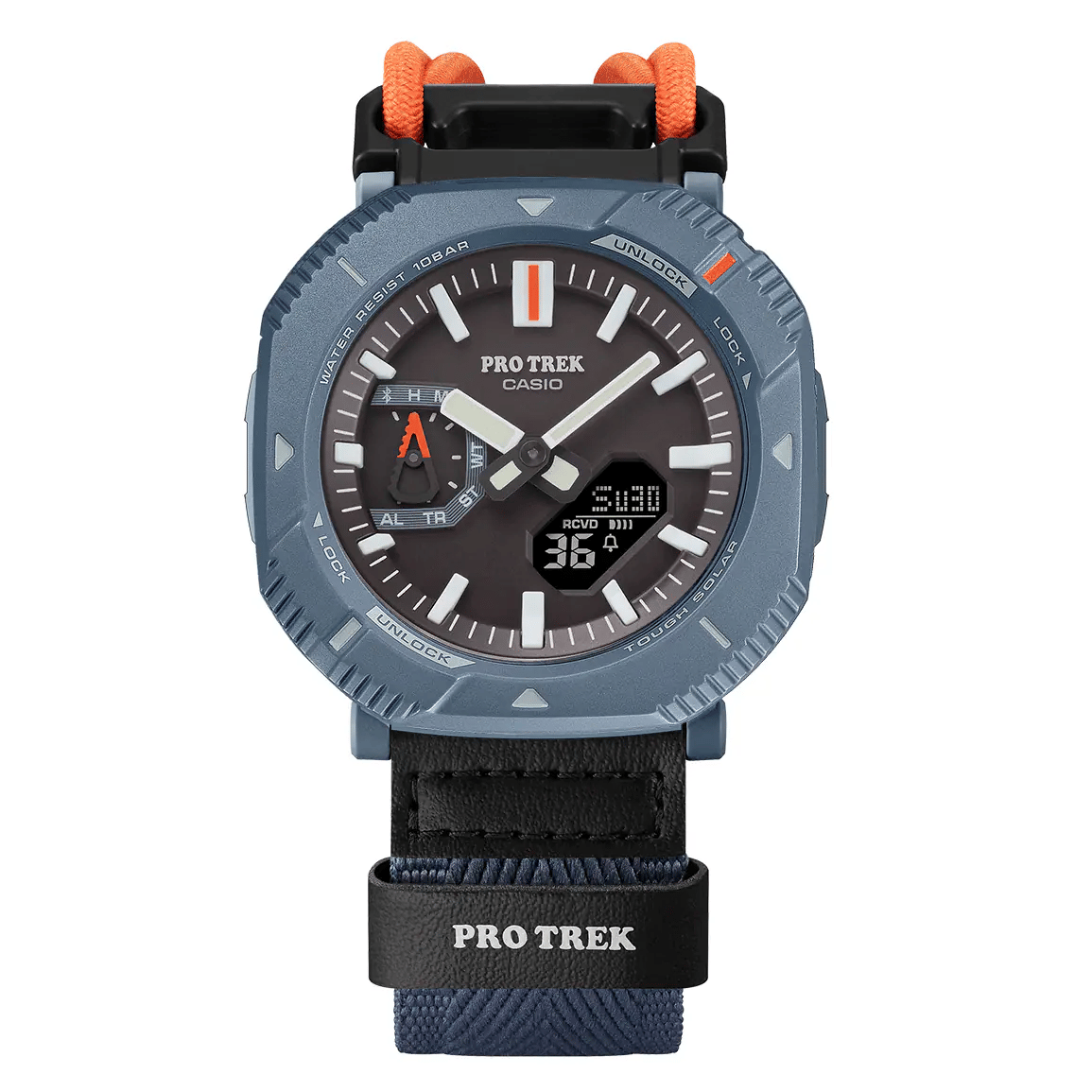 Casio ProTREK Anadigi Cord Clot Watch PRJ - B001B - 2DR - Shopping4Africa