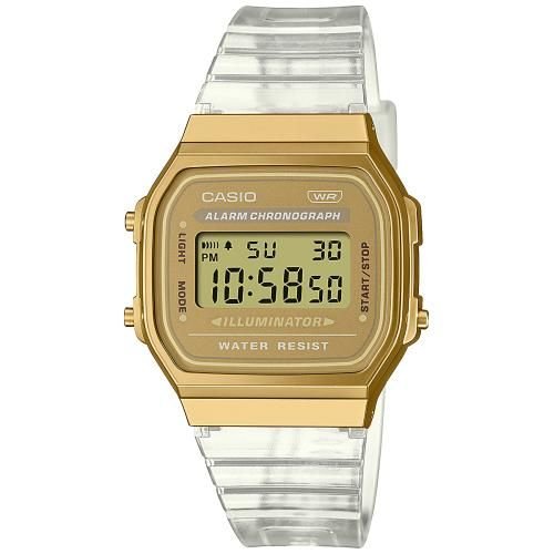 Casio Retro Digital Square Gold Watch A168XESG - 9ADF - Shopping4Africa