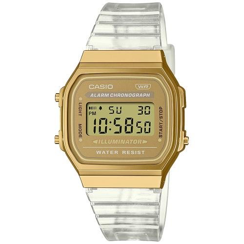 Casio Retro Digital Square Gold Watch A168XESG - 9ADF - Shopping4Africa