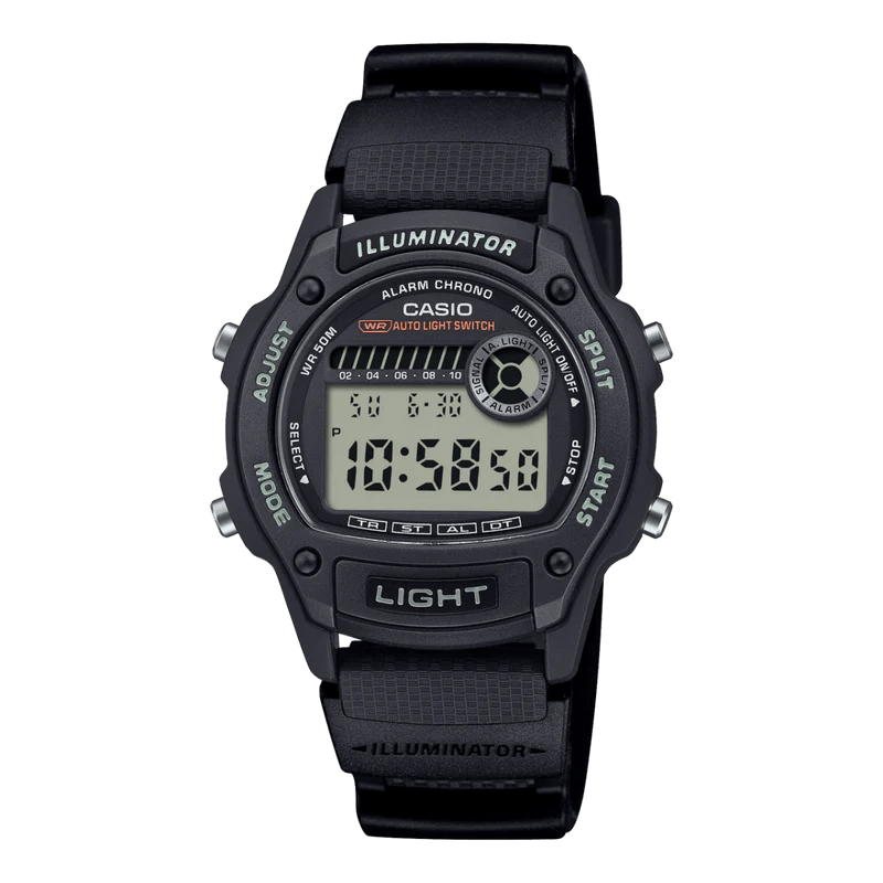 Casio Standard Women's 100M Digital Wrist Watch W - 220H - 1AVDF - Shopping4Africa
