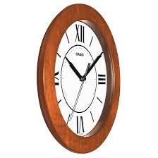Casio Wall Clock Round Wood - Shopping4Africa