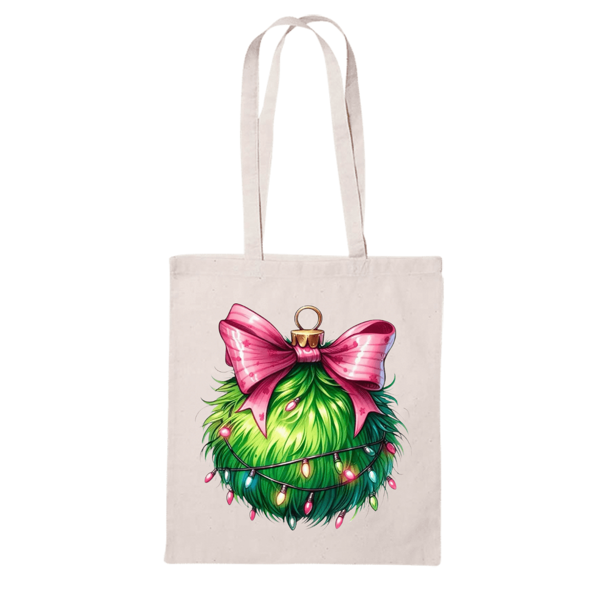 Christmas Tote Bag - Grinch Globe - Shopping4Africa
