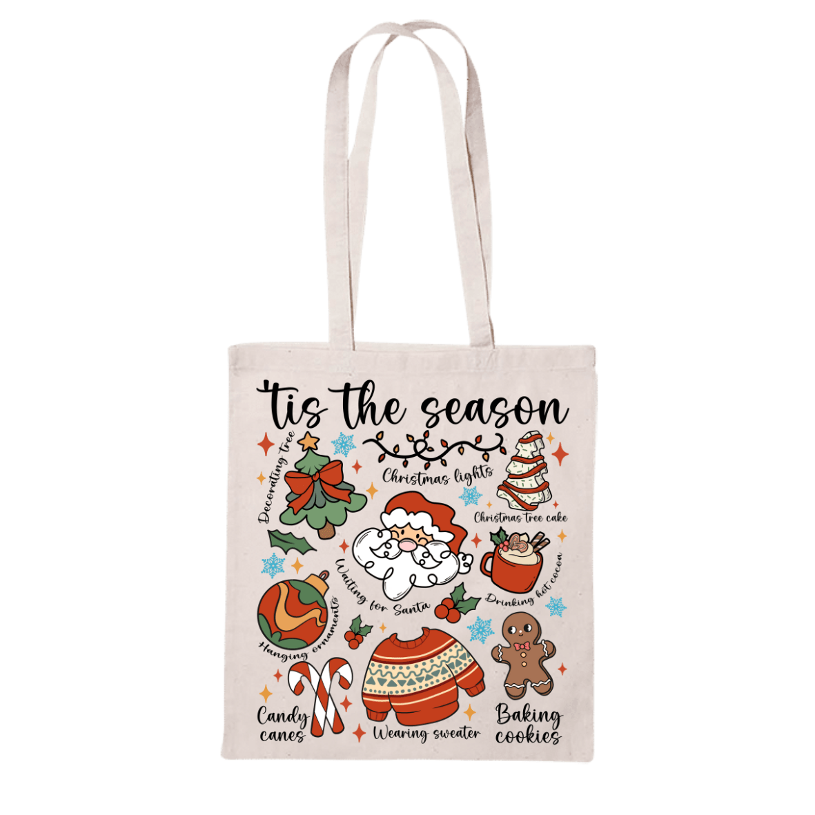 Christmas Tote Bag - Tis the Season - Shopping4Africa