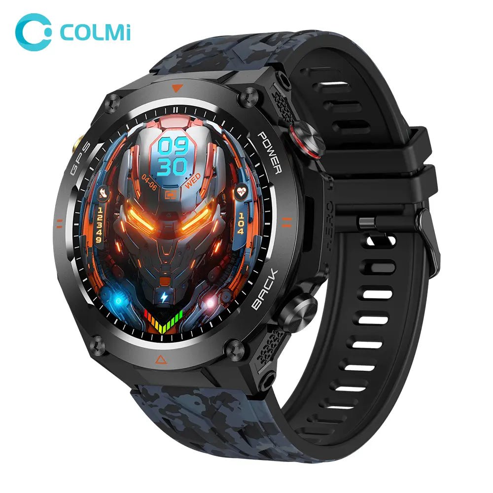COLMI V75 GPS Smartwatch 1.45 inch Silicone Strap - Shopping4Africa