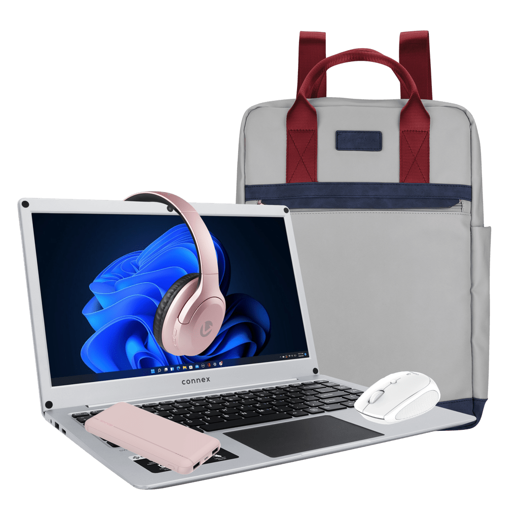 Connex 14 - inch Celeron 4/128SSD Ladies Bundle SL128(H)(LB) - Shopping4Africa