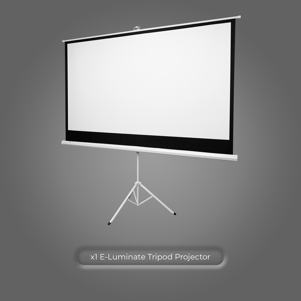 Connex E - Luminate Tripod Projector Screen 100 inch - 16:9 - Shopping4Africa