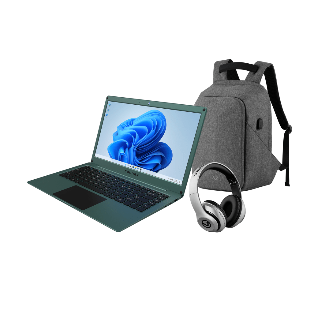 Connex GN256 Exec Bundle 8GB/256GB SSD Laptop + Bag + Headset - Shopping4Africa