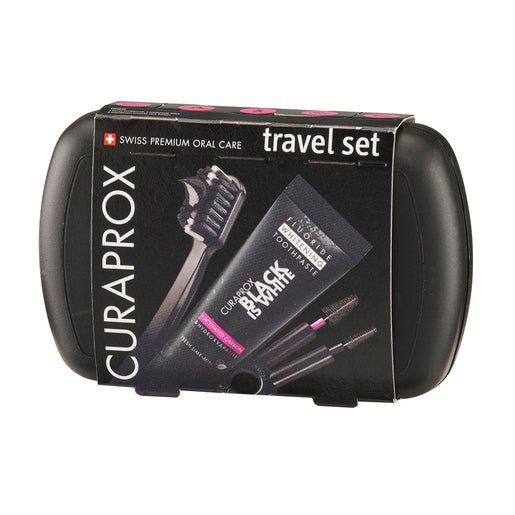 Curaprox Teeth Whitening Travel Set - Black is White - Shopping4Africa