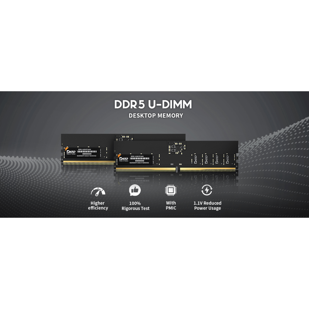 DATO DDR5 PC4800 32GB U - DIMM Desktop Memory - Shopping4Africa