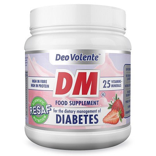 Diabetic Supplement Shake Deo Volente DM 420G Tub - Strawberry Flavour - Shopping4Africa
