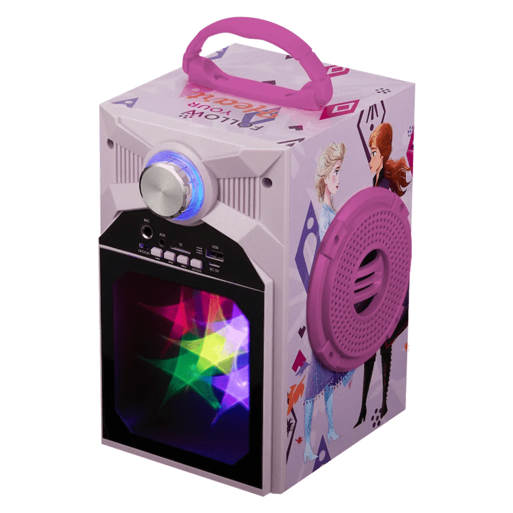 Disney Frozen Classic LED Stars Karaoke Machine with Microphone - Shopping4Africa