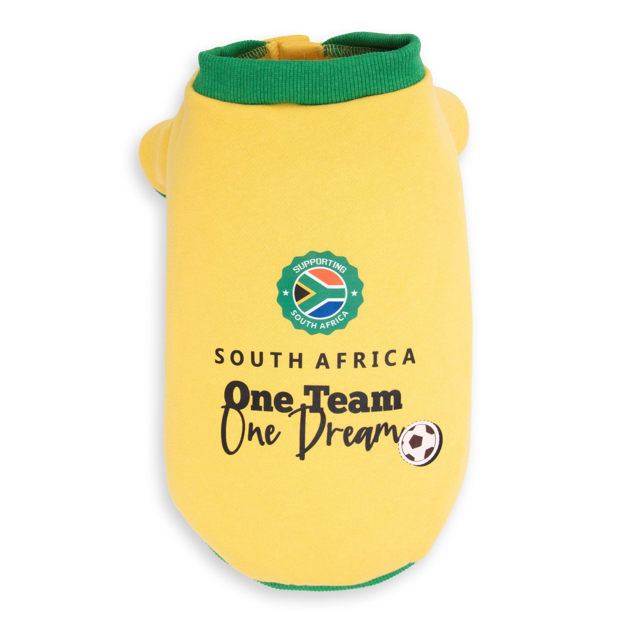 Dog's Life One Team One Dream Sweatshirt Yellow - Shopping4Africa