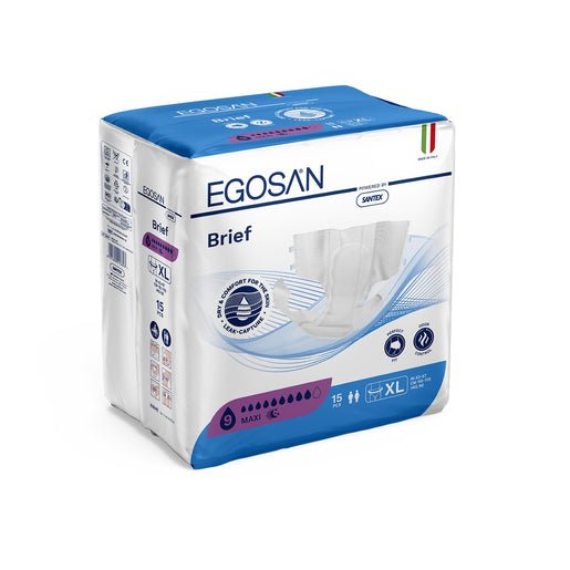 Egosan Brief 9-Drop All-In-One Diaper X-Large 15 Pack - Shopping4Africa
