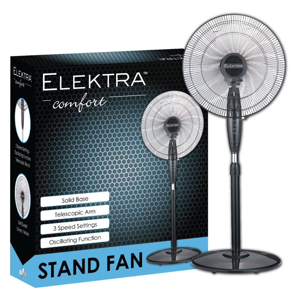 Elektra Stand Fan - Shopping4Africa