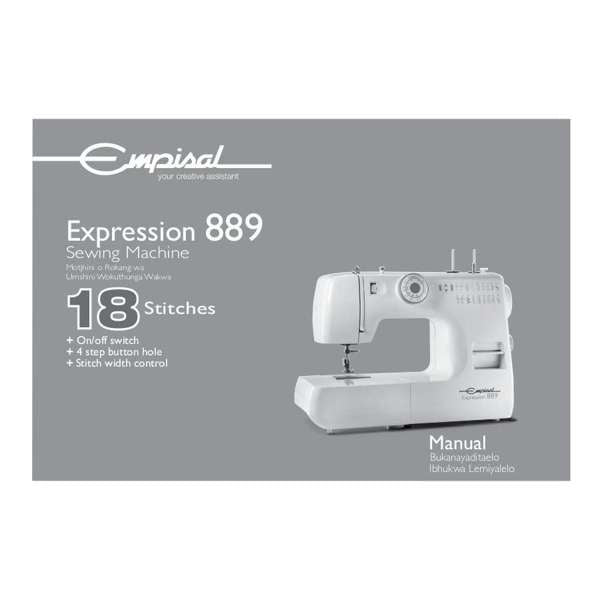 Empisal Expression Sewing Machine 889 - Shopping4Africa