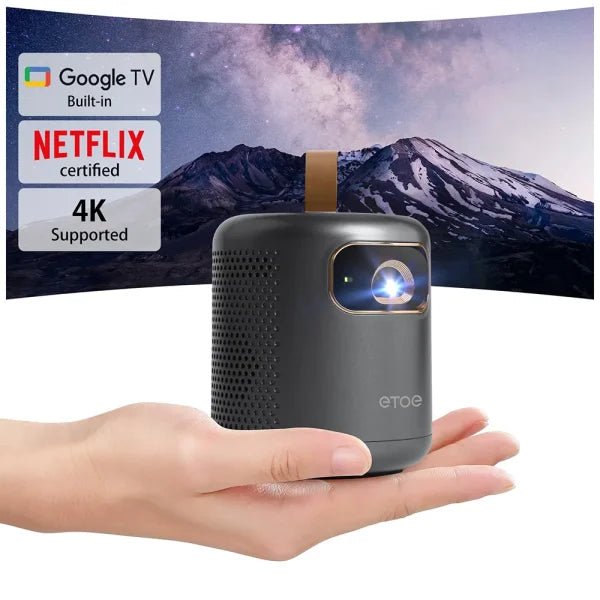 Etoe - Dolphin portable projector - 1080P Smart - Shopping4Africa