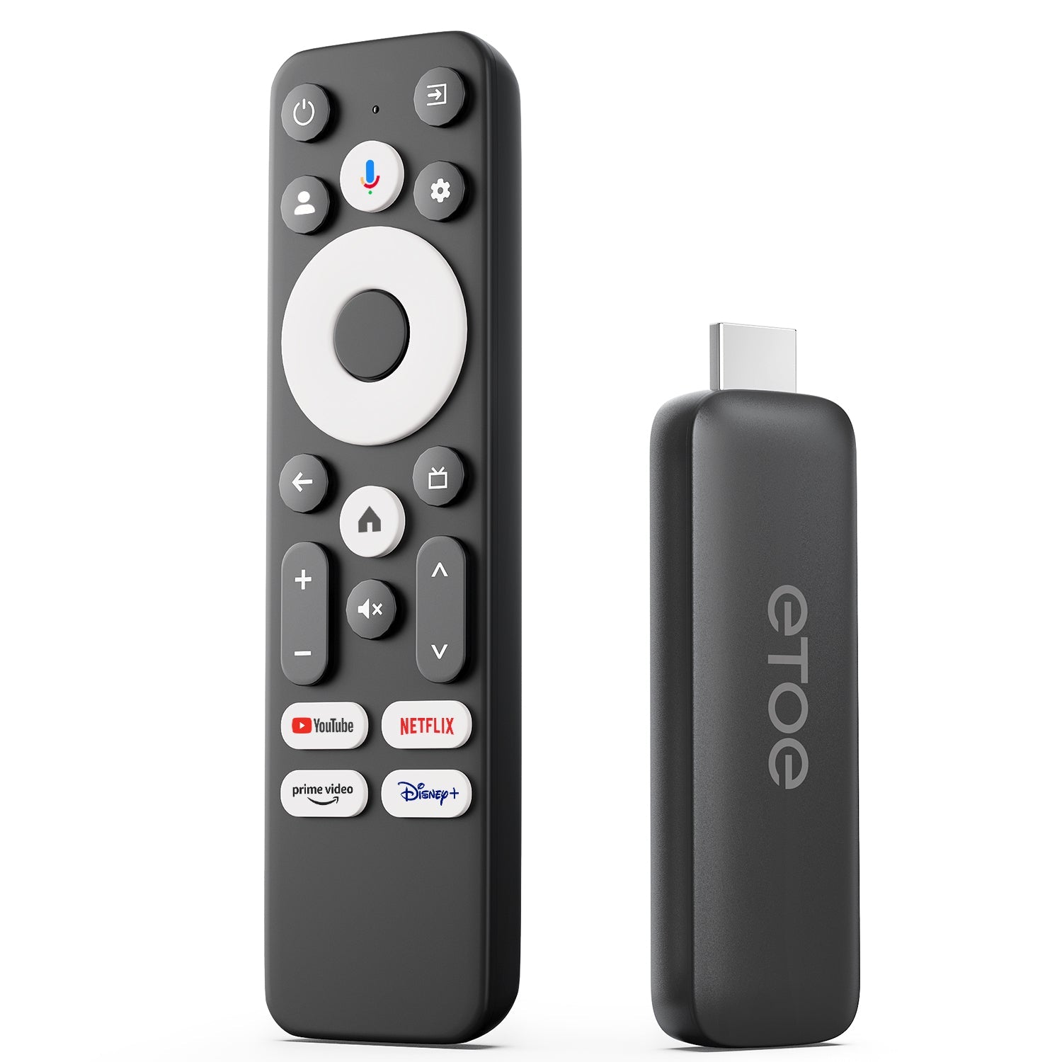 ETOE - T2 4K Google TV Stick - Google and Netflix certified Android 12 - Shopping4Africa