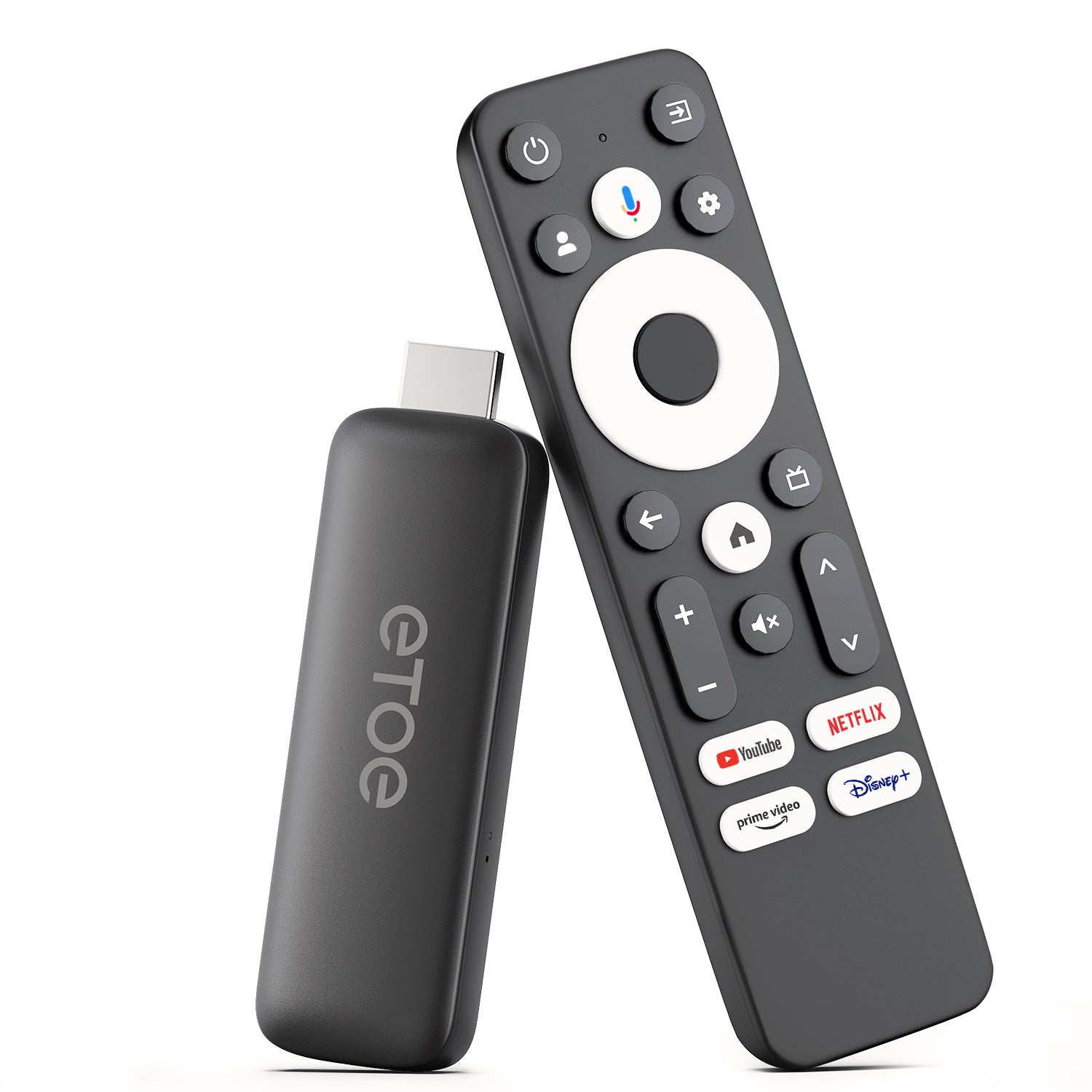 ETOE - T2 4K Google TV Stick - Google and Netflix certified Android 12 - Shopping4Africa