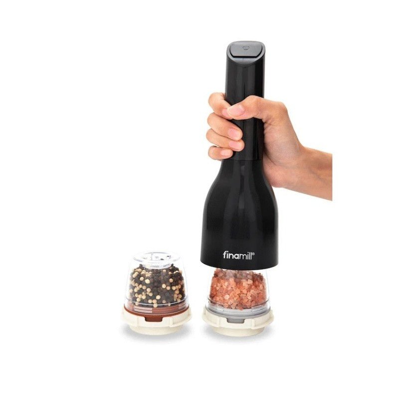 Finamill Battery - Operated Grinder - Midnight Black - Shopping4Africa