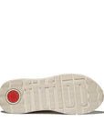 FitFlop F - MODE Leather/Suede/Metallic Flatform Trainers White Platino - Shopping4Africa