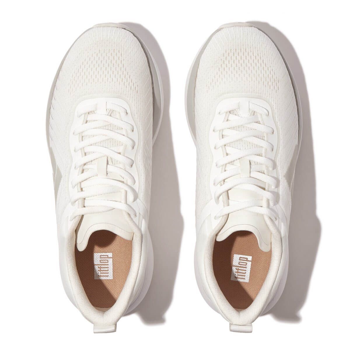 FitFlop Ladies FFRunner Mesh Running/Sports Sneakers Urban White - Shopping4Africa