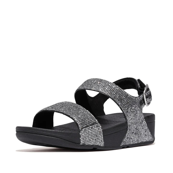 FitFlop Lulu Glitterball Back - Strap Sandals Silver - Shopping4Africa