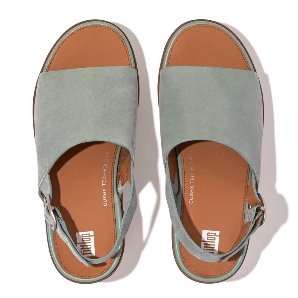 FitFlop Pilar Mule Suede Blue Surf - Shopping4Africa