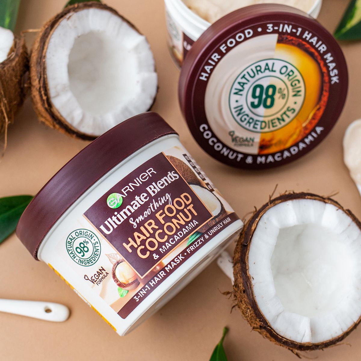 GARNIER Hairfood Coconut 3in1 Mask 400ml - Shopping4Africa