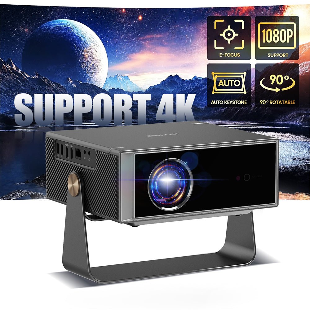 HTPNEO H80 4K Smart Projector – Ultra - Bright Home Theatre with Auto Focus & Whale OS - Shopping4Africa
