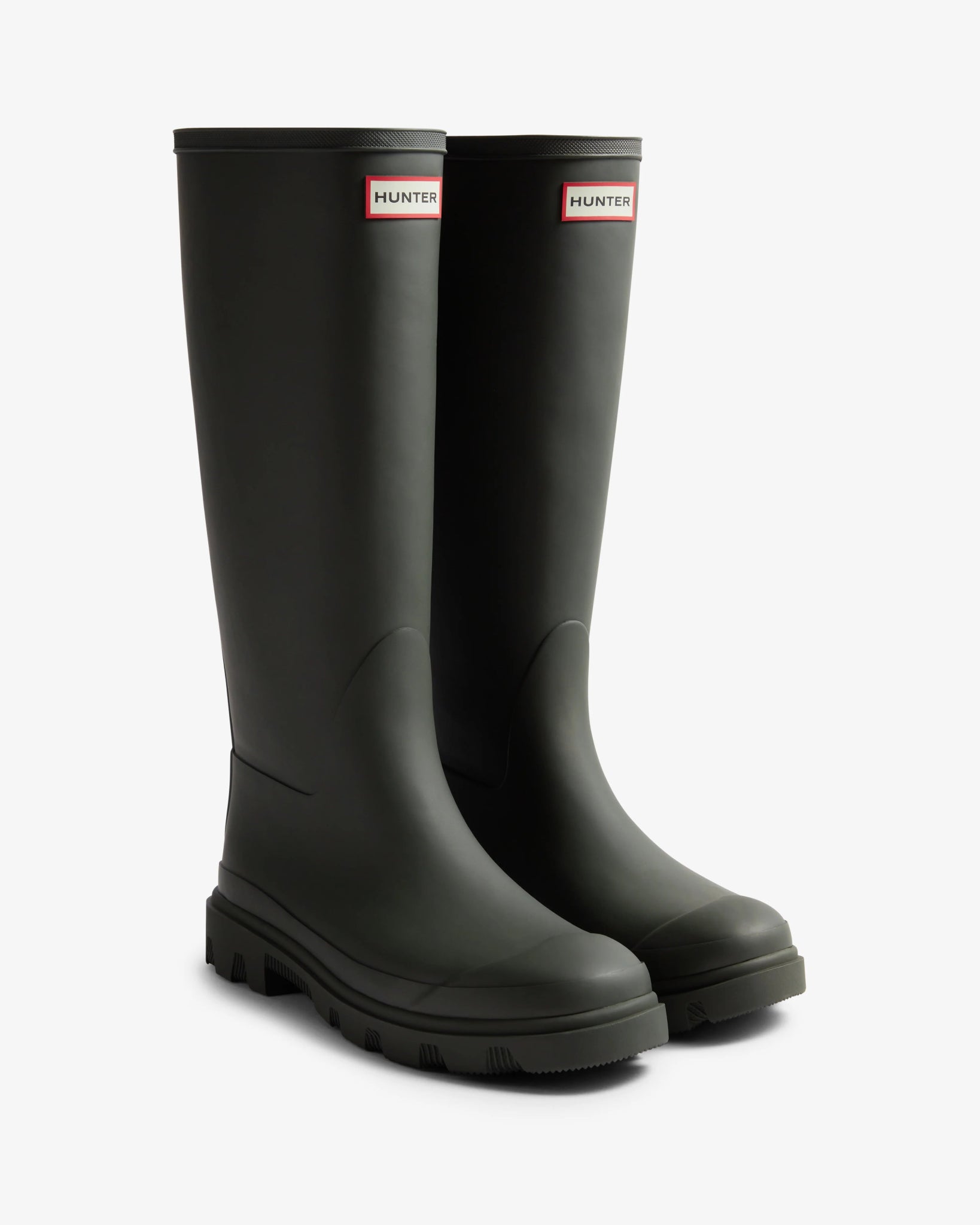 Hunter Women's Downpour Tall Wellington Boot Dark Olive - Shopping4Africa