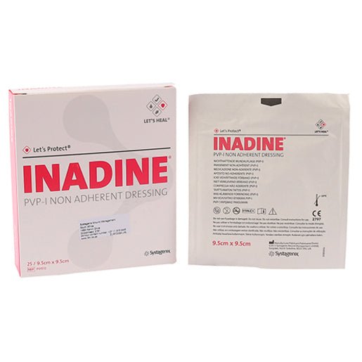 Inadine wound Dressing 9.5cm x9.5 25~ - Shopping4Africa