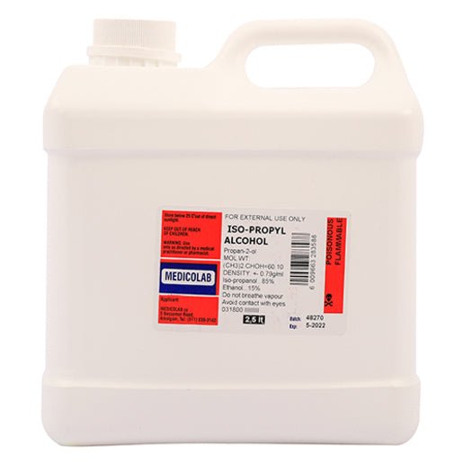 Isopropyl Alcohol 855 medicolab 2500ml - Shopping4Africa