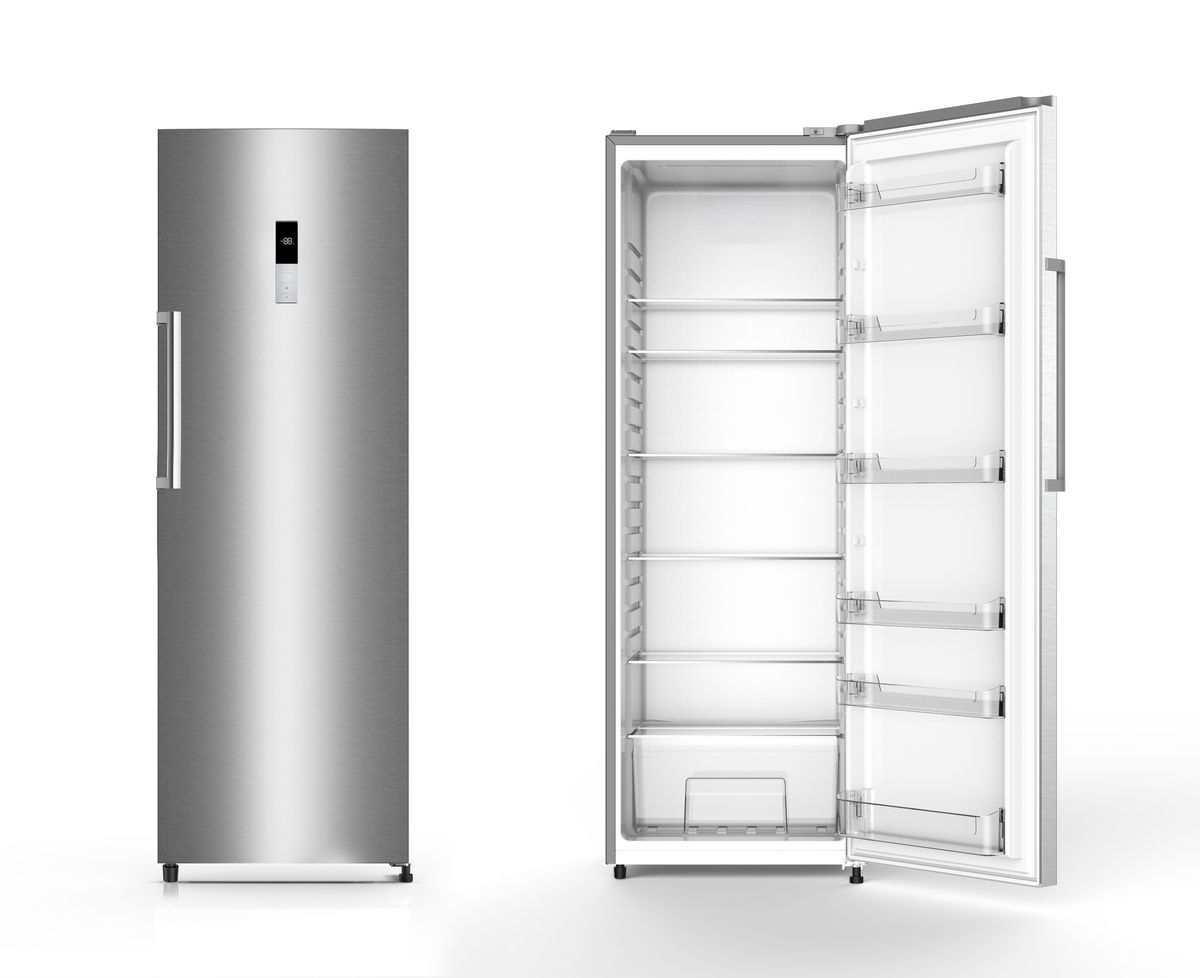 JVC 400L Upright Single Door Fridge WG - NRFL40Z5S - Shopping4Africa